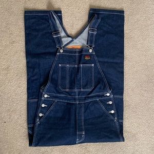 Levi’s Dark Denim Overalls